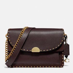 Coach DREAMER SHOULDER BAG WITH RIVETS
